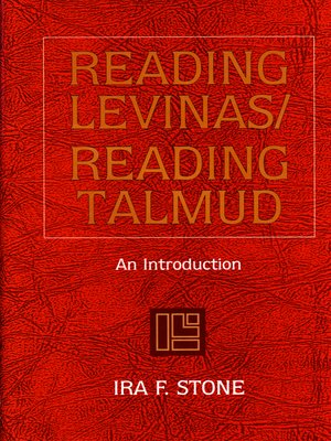 cover image of Reading Levinas/Reading Talmud